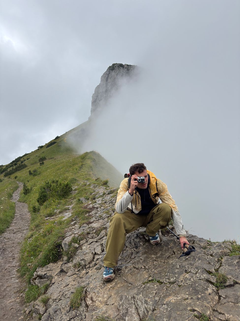 Private photography expedition along scenic ridge
